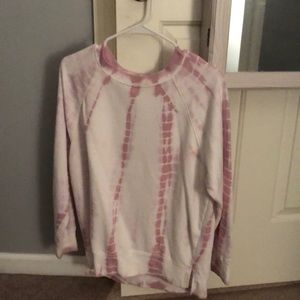 VS PINK tye dye sweatshirt
